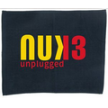 Velour Finish Sport Towel - Navy (1-color imprint)